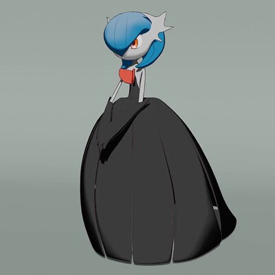 ArtStation - Mega Gardevoir x Mega Gallade