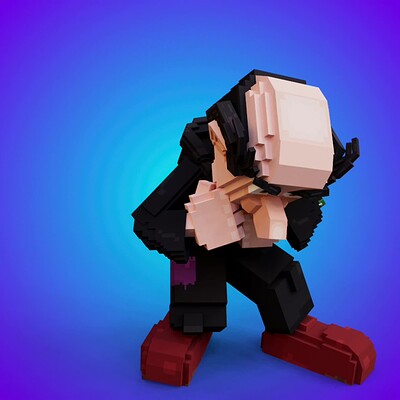 Clown Boxy  Minecraft Skin