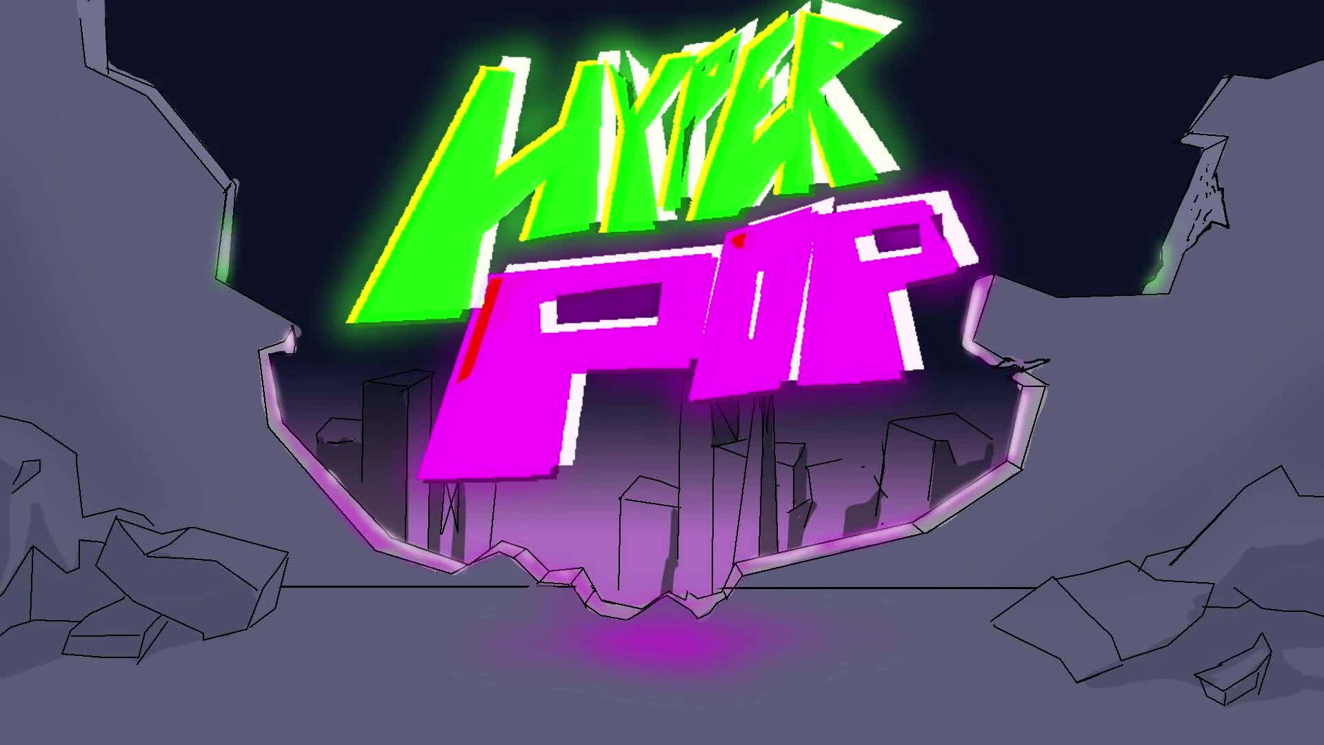 ArtStation - Hyper Pop Logo