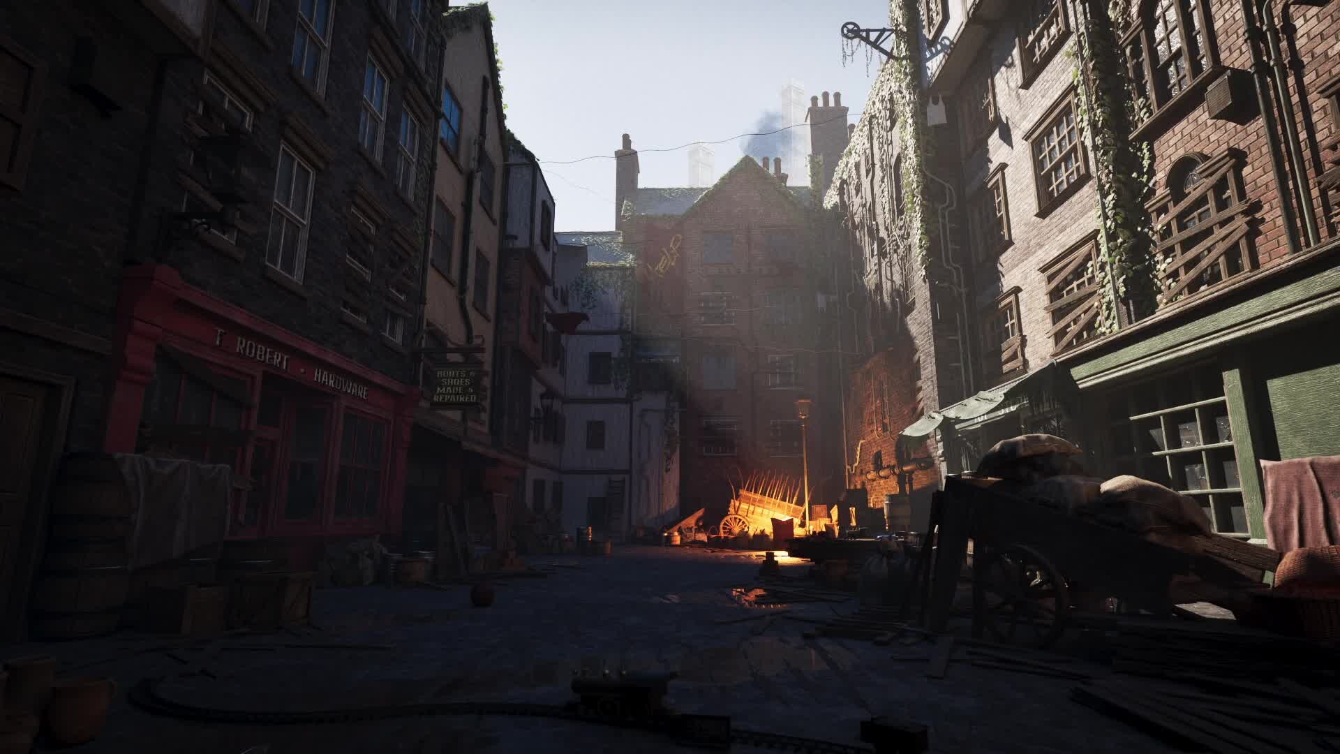 Artstation - Ue5 Victorian Decayed Alley Relight