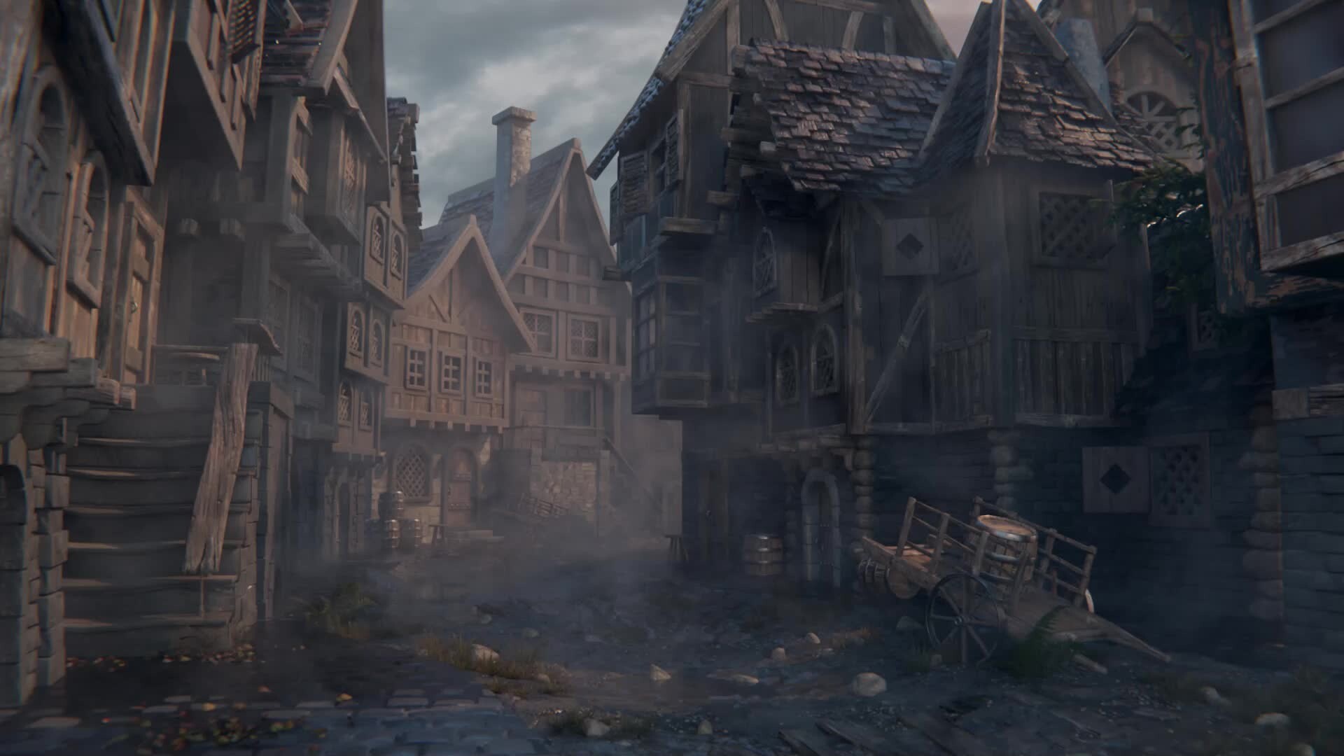 ArtStation - Medieval Road