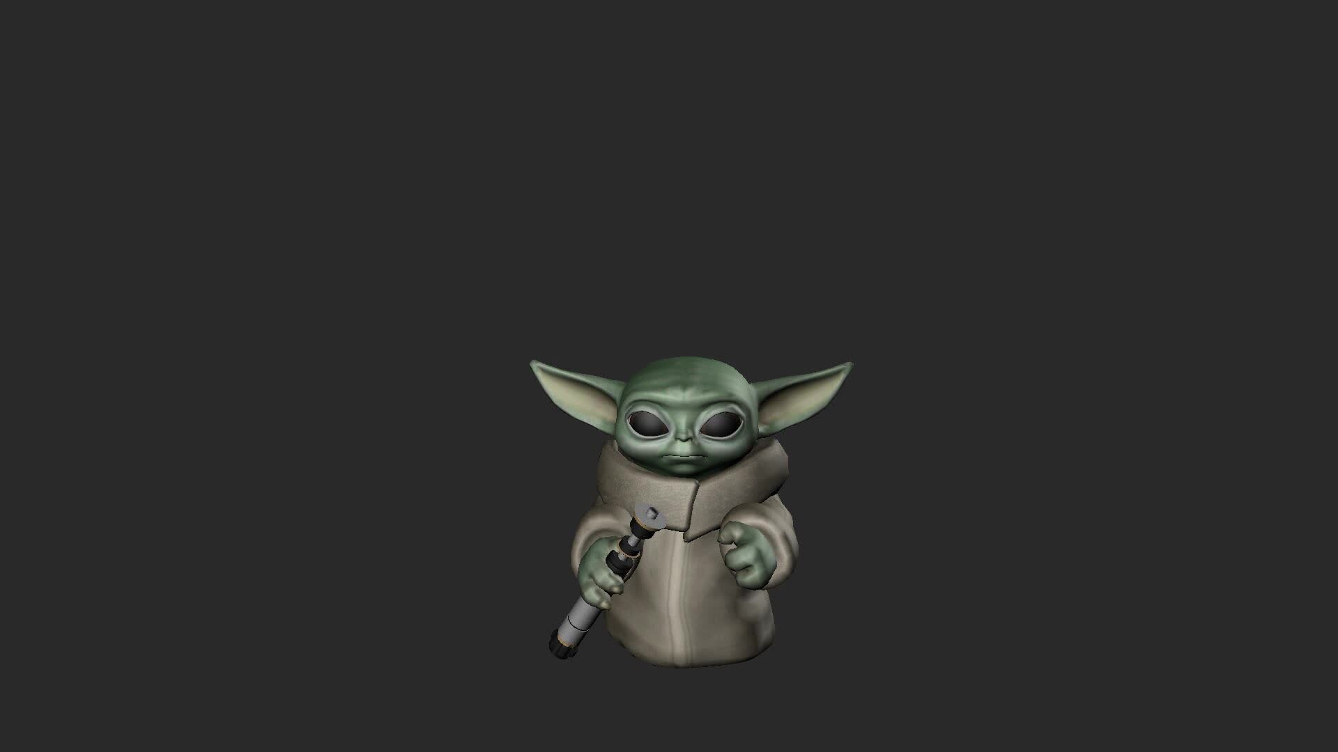 ArtStation Baby Yoda Motion Capture