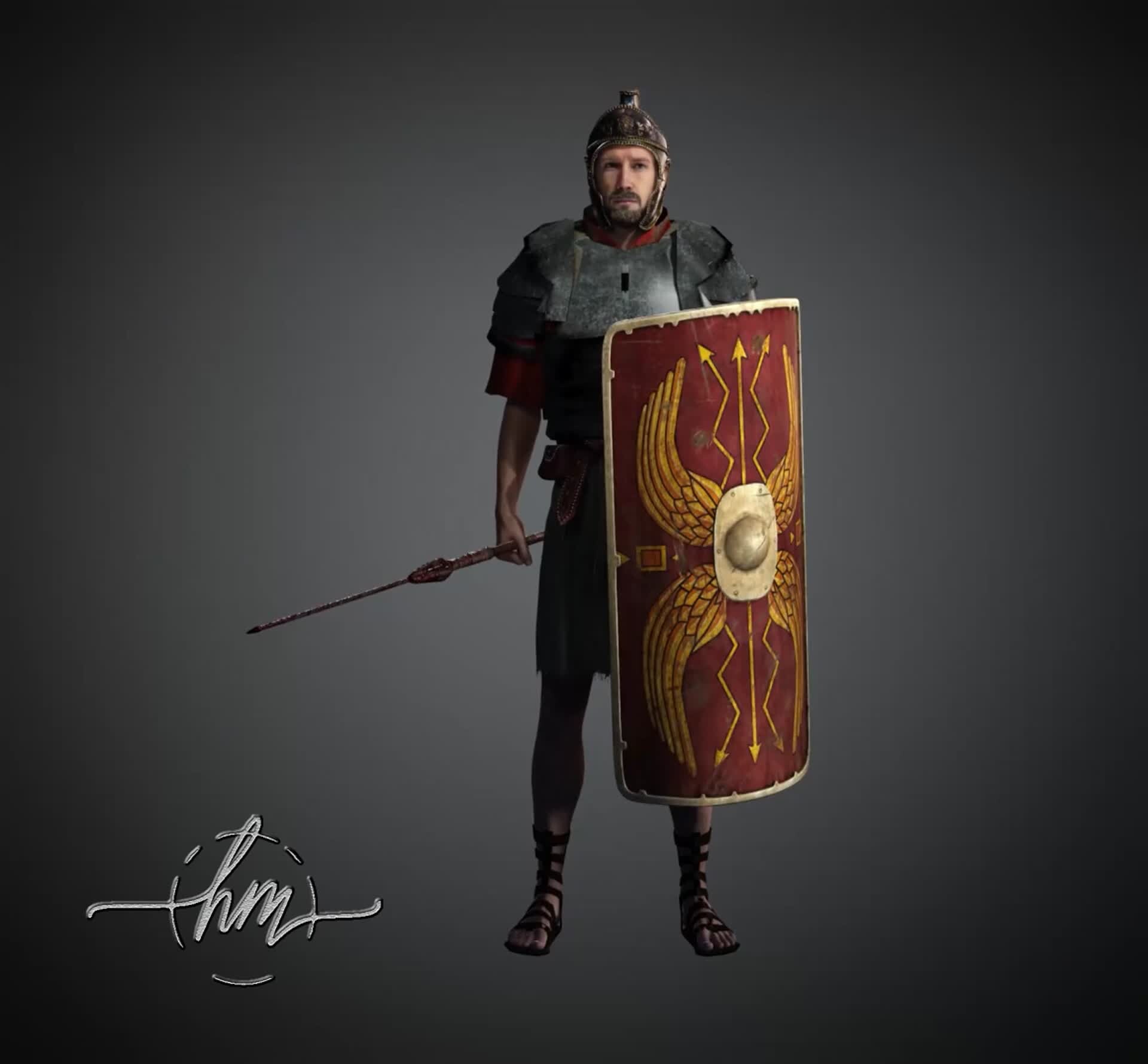 ArtStation - Roman soldier