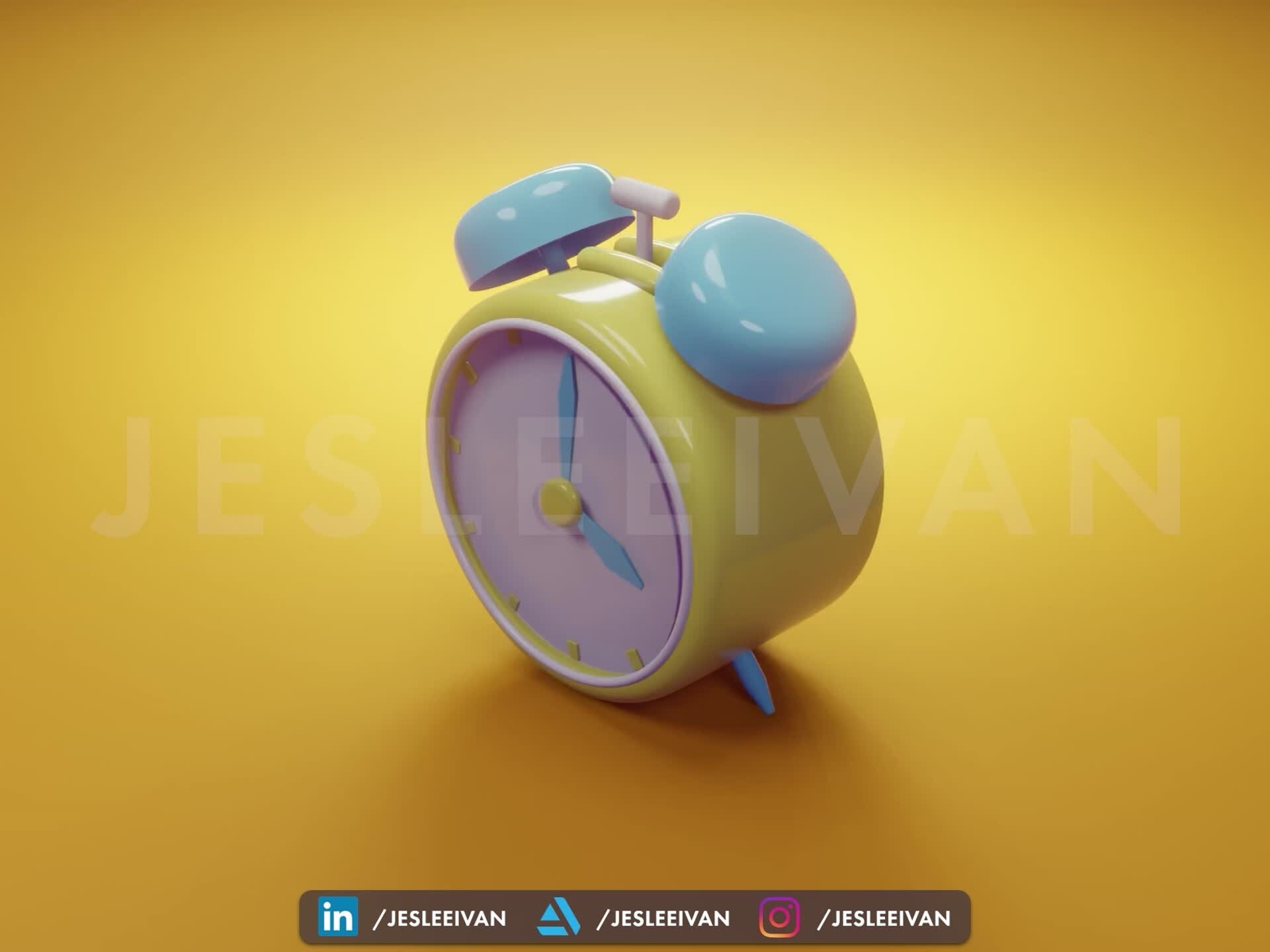 ArtStation Alarm Clock Animation