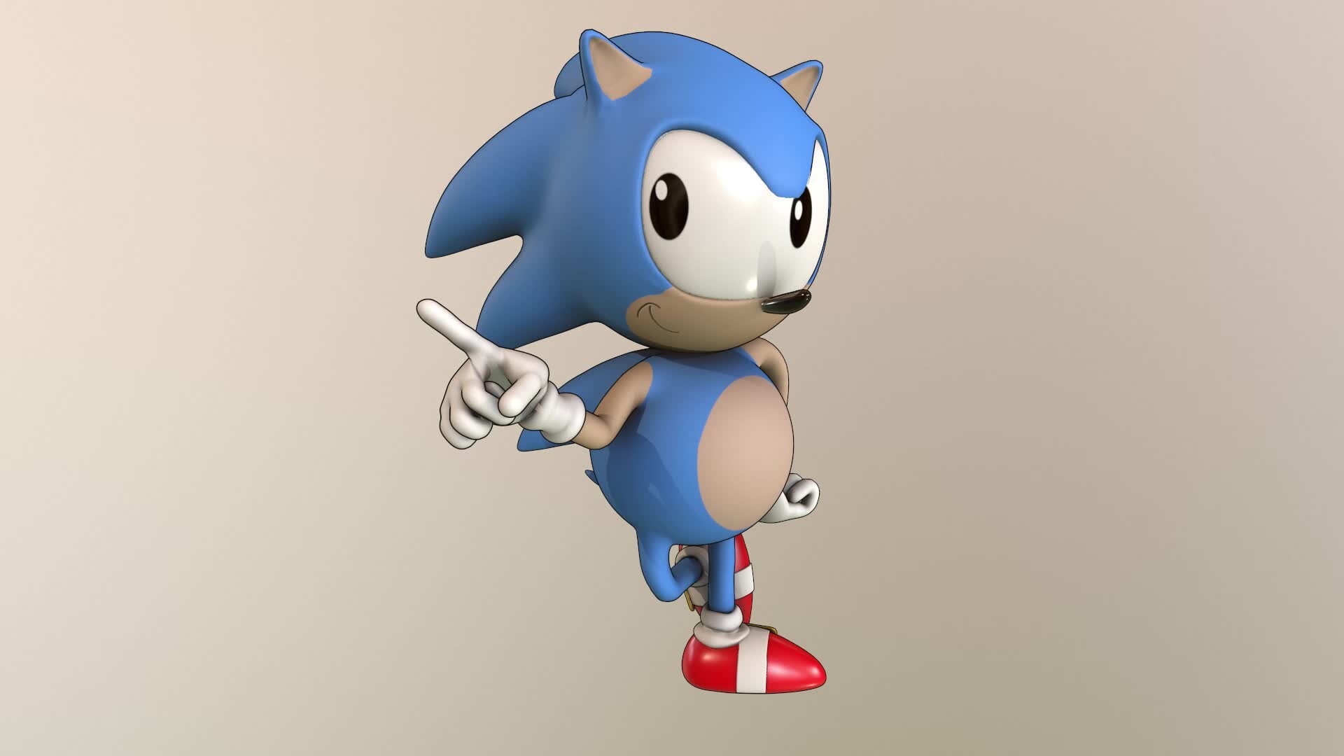 ArtStation - 2020 Art: #11 - Classic Sonic