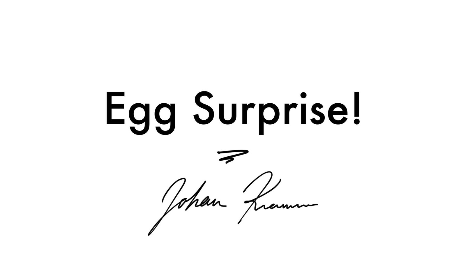 Egg Surprise!