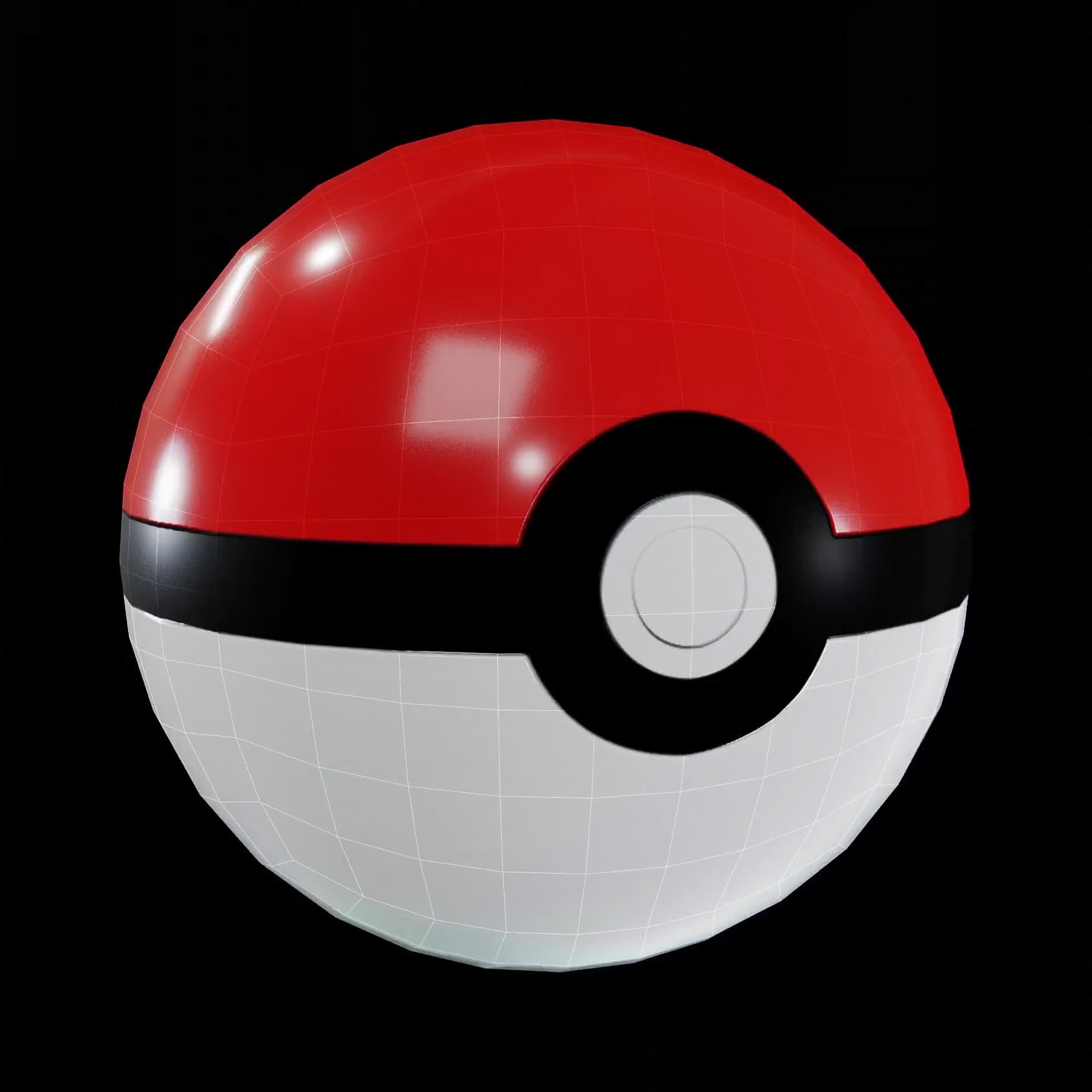 ArtStation - Simple Pokeball