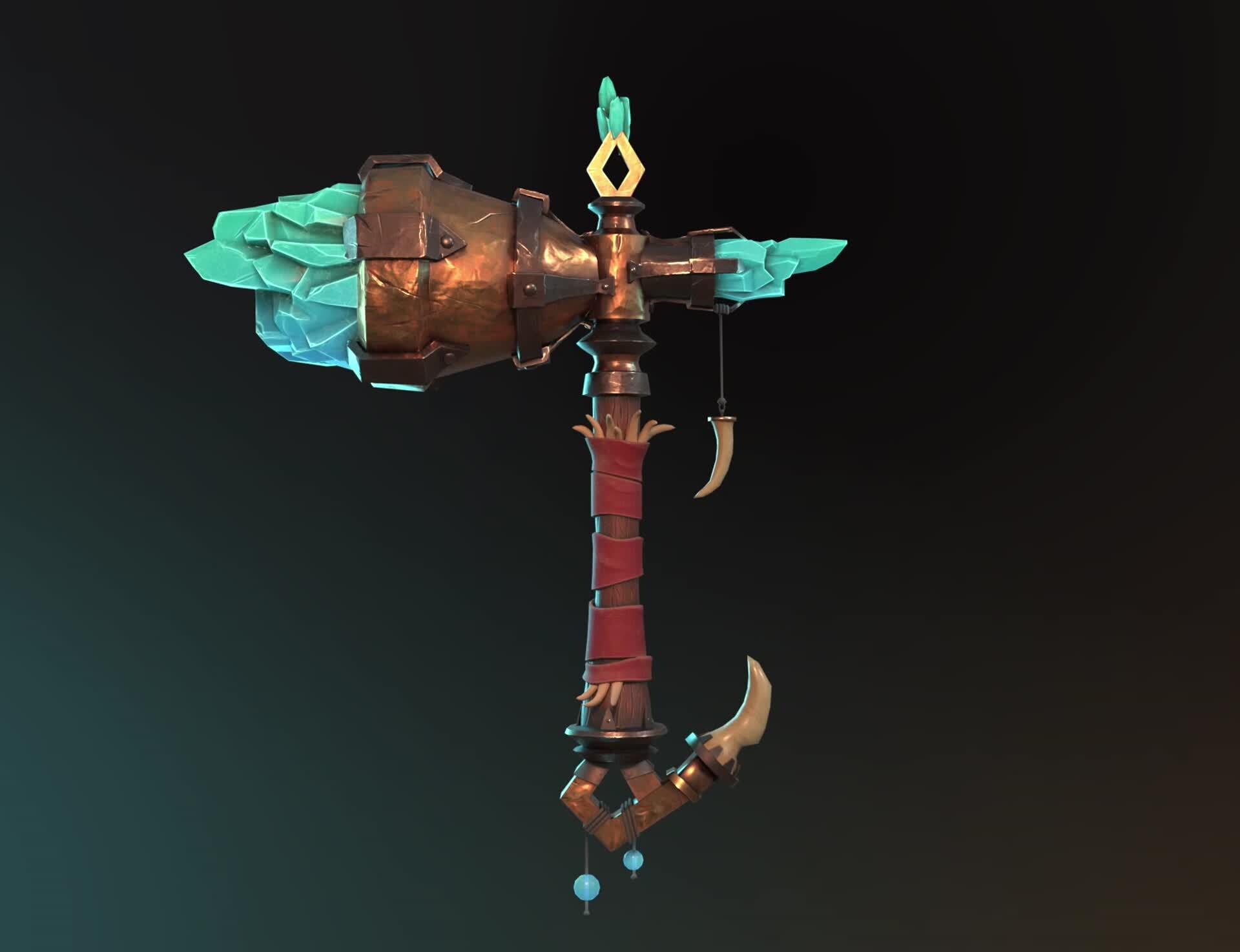 ArtStation - Stylized Hammer