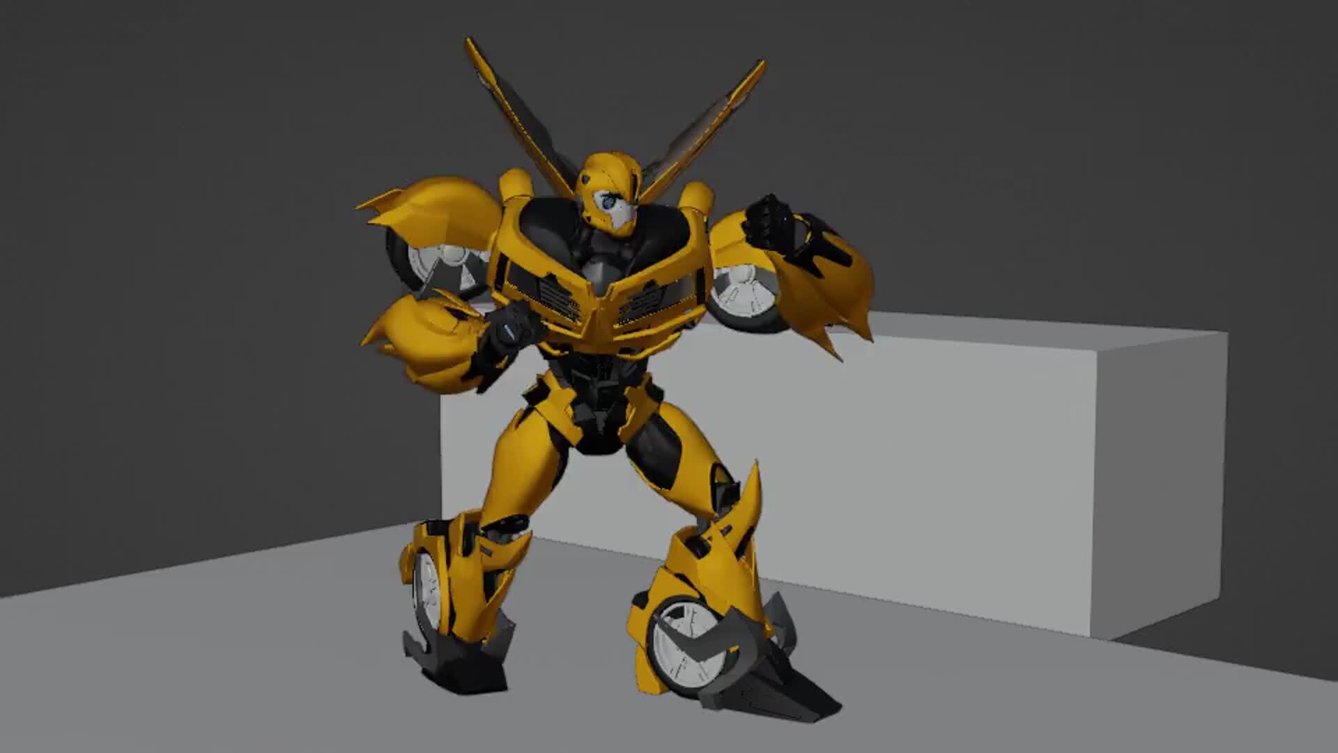 ArtStation - Bumblebee Fight Choreography