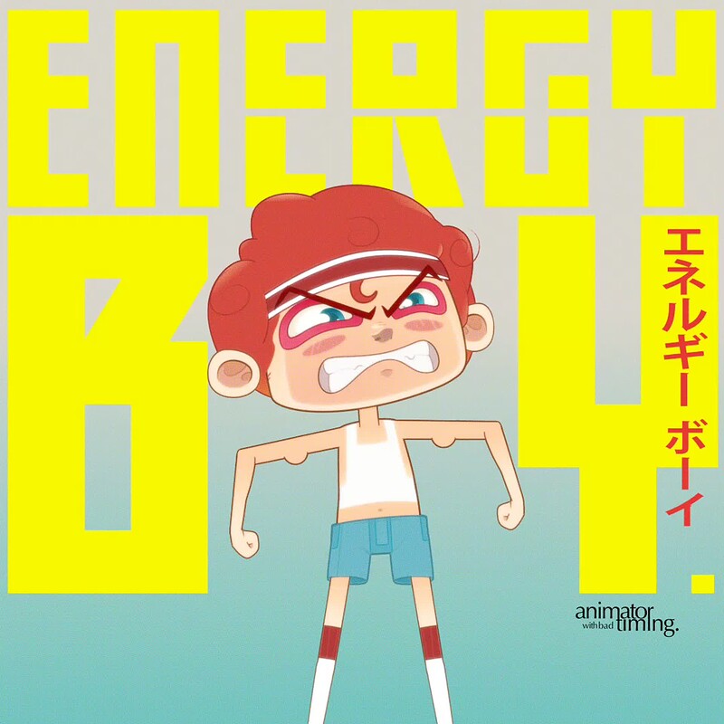 Energy Boy || Rig Animation Test WIP 