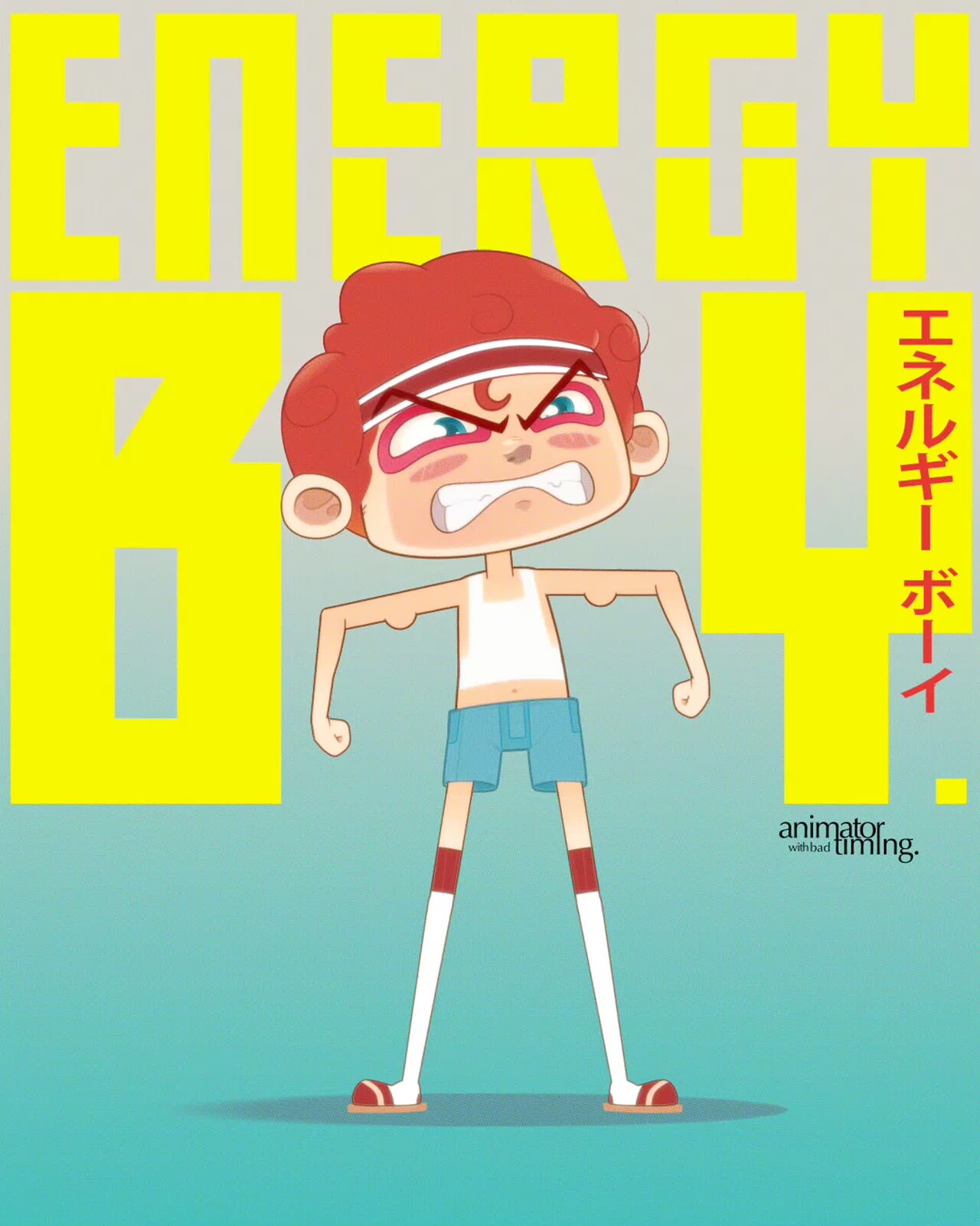 Energy Boy || Rig Animation Test WIP 