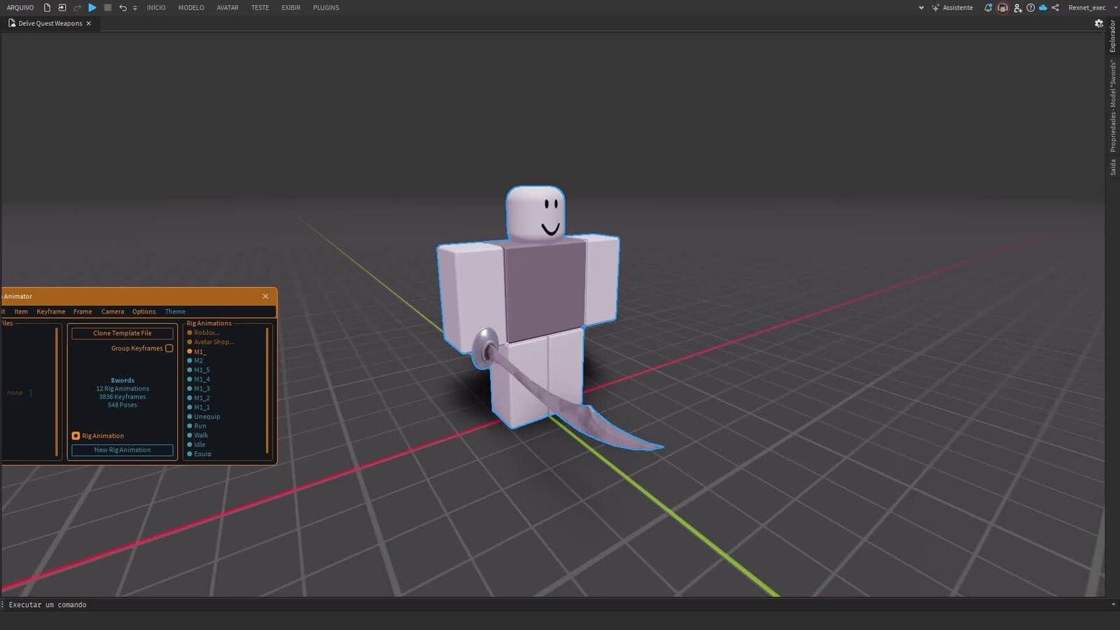 Medium Sword Combat Animations