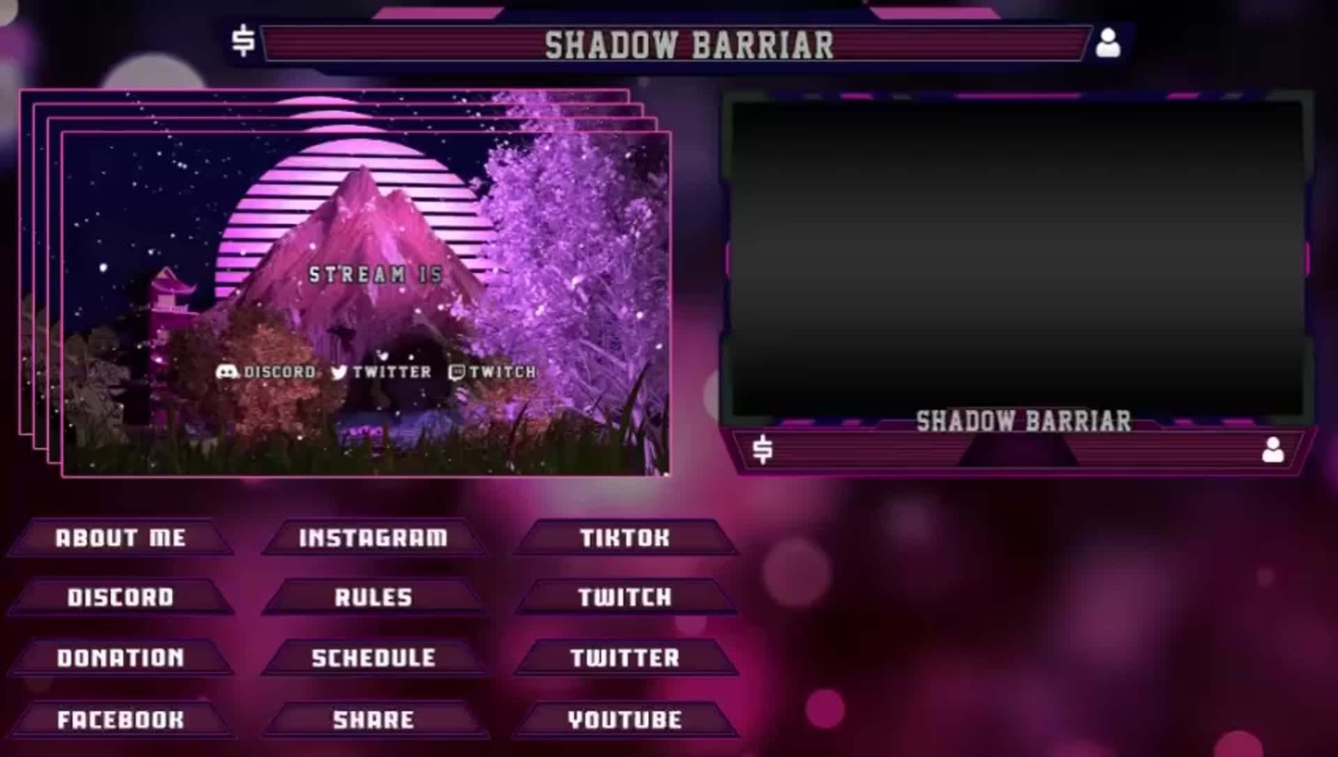 ArtStation - CUSTOM ANIMATED OVERLAY