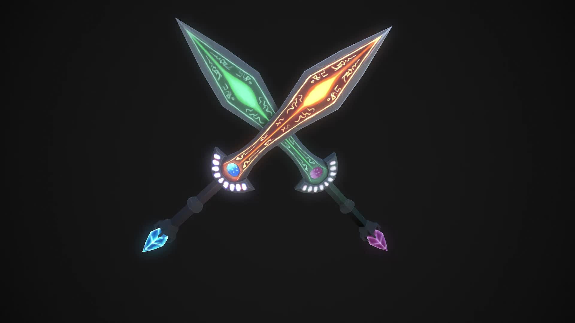 ArtStation - Stylized swords
