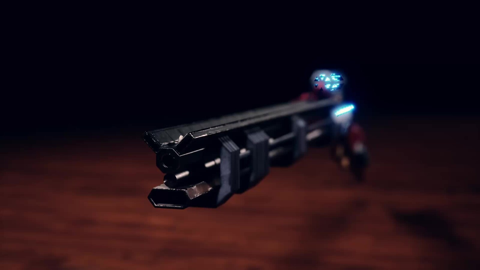 Shock Rifle - Modular Game Asset