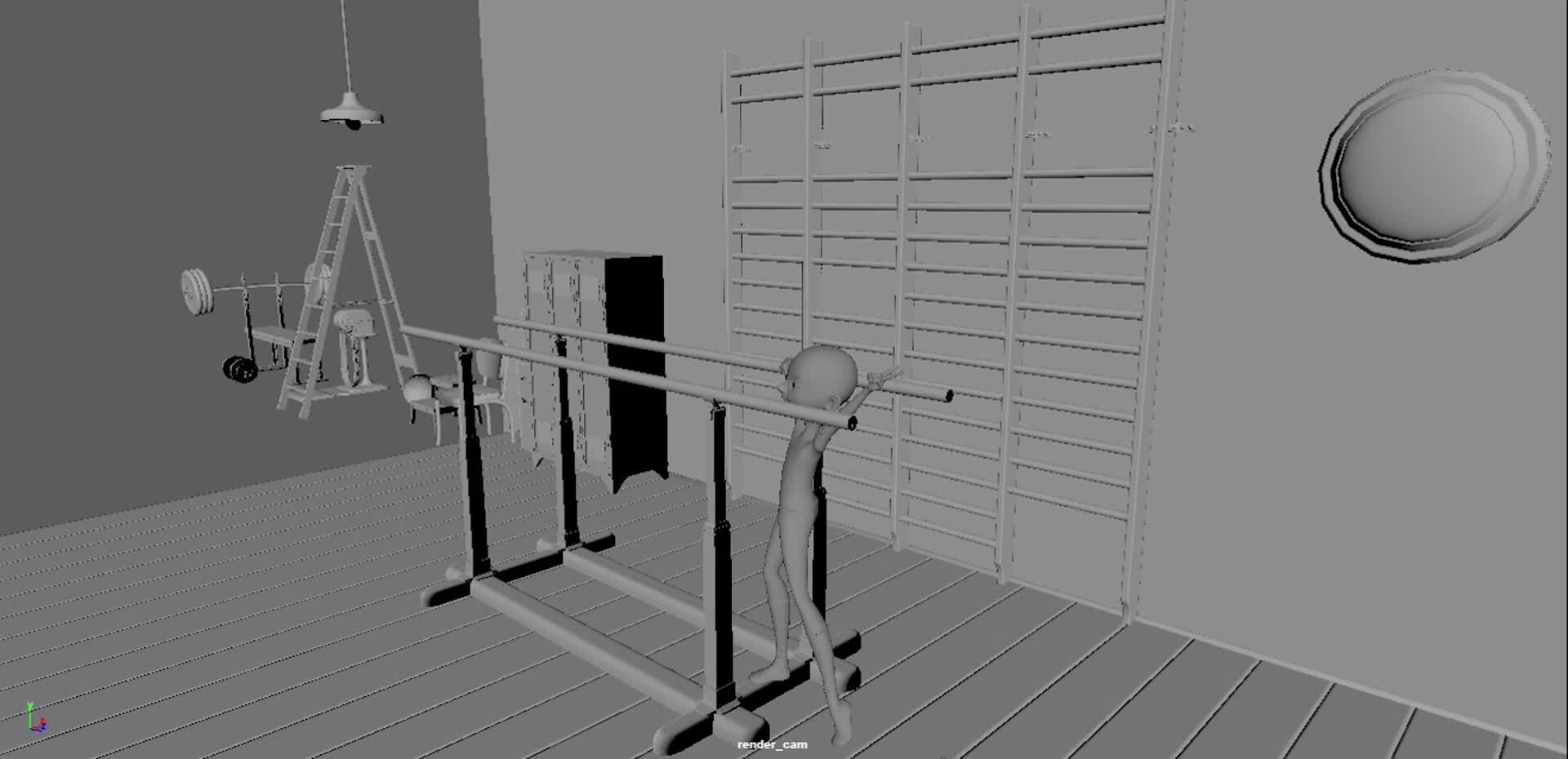 ArtStation - Gym weight
