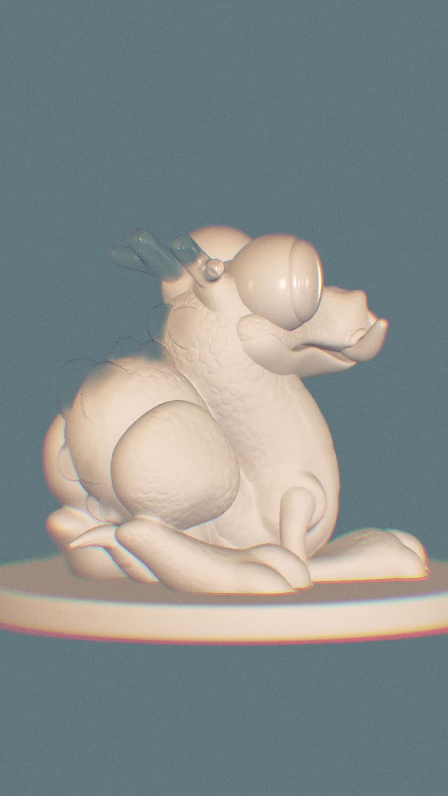 Dragon statue 