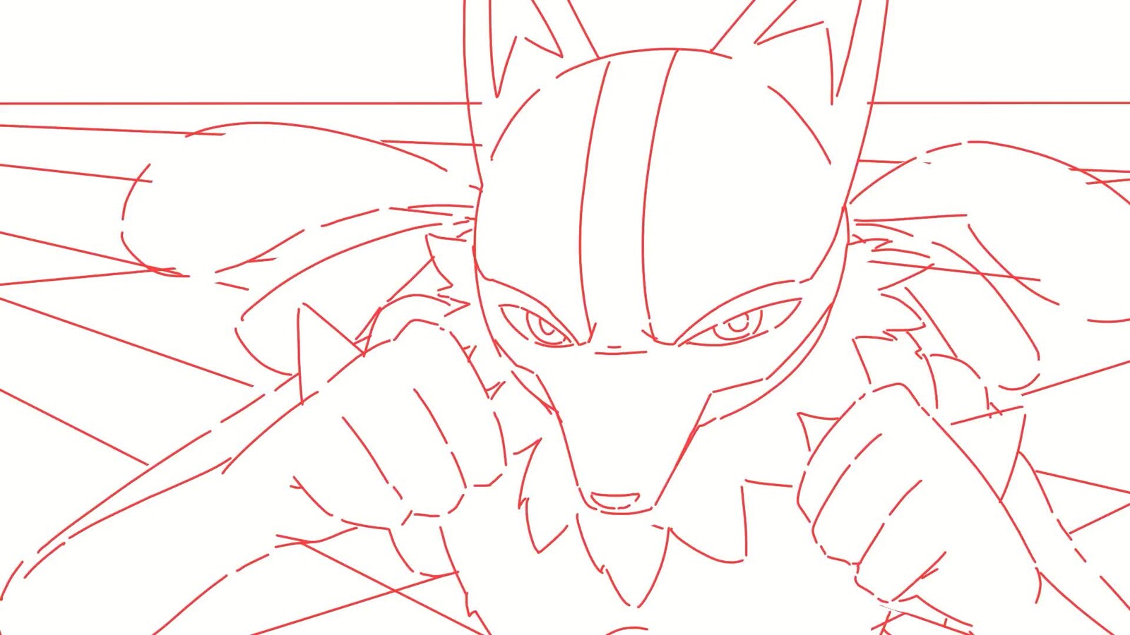 Lucario Shadow Boxing