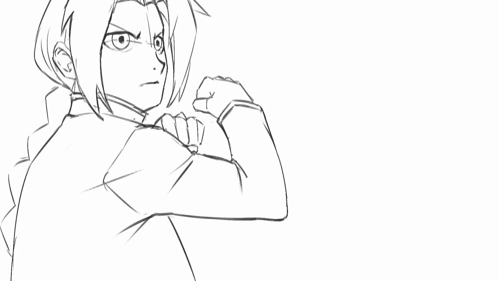 Full Metal Alchemist - Ed vs Scar