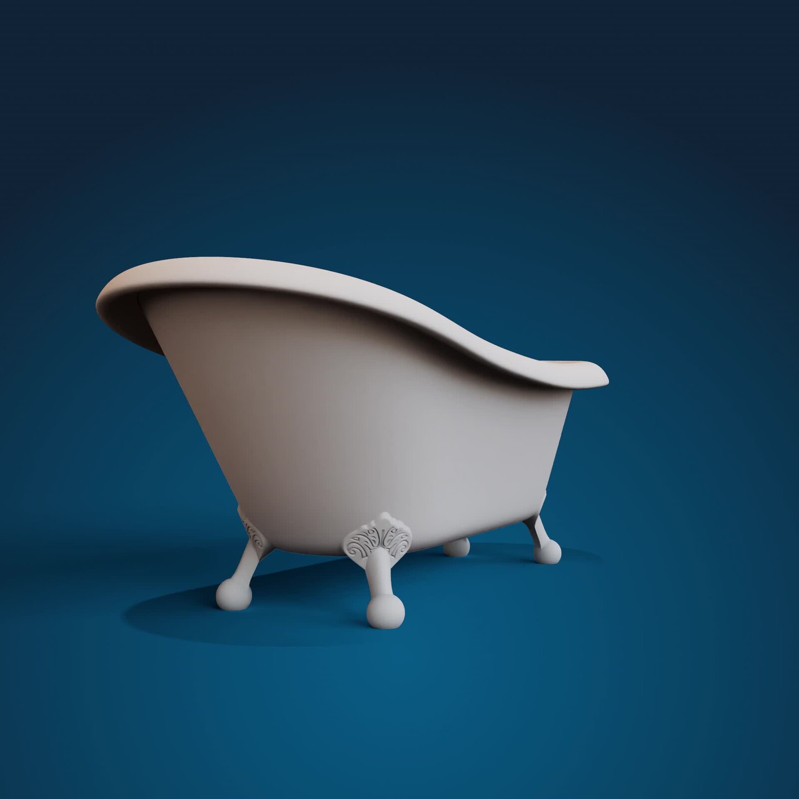 Claw Foot Tub Miniature