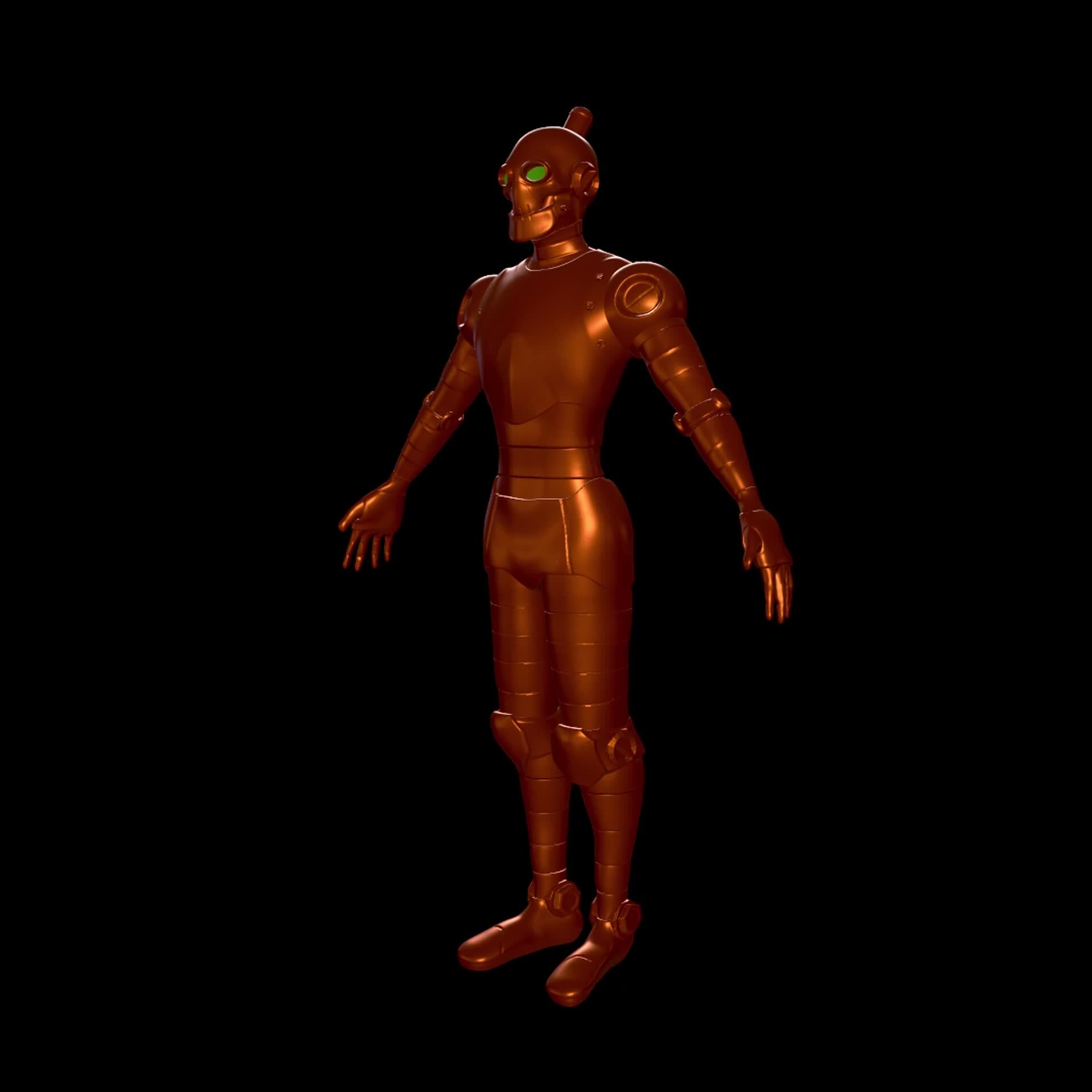 ArtStation - Robot/Rudy 3D Model (Invincible)