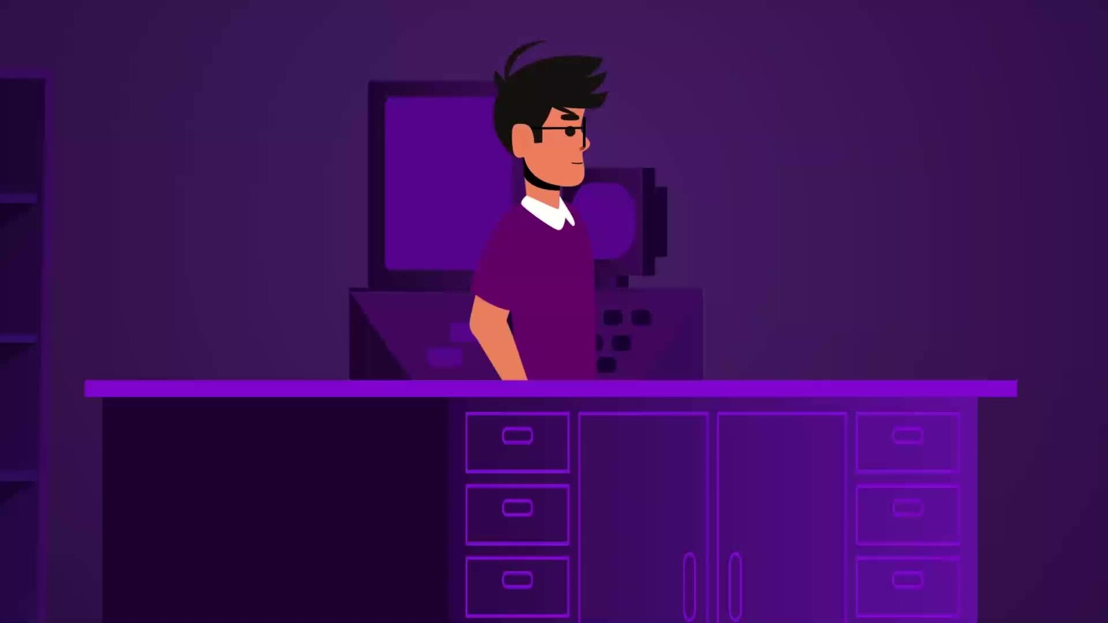 Motion Graphics by student Mohamed Hatem