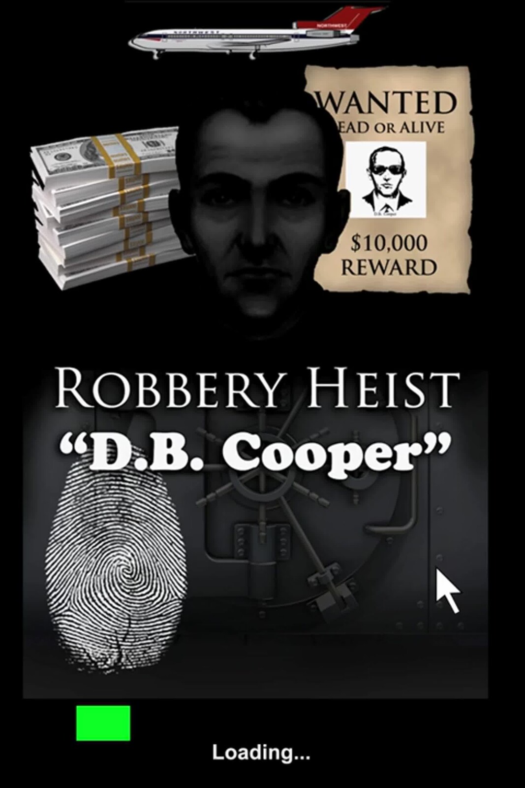Robbery Heist D.B. Copper Game User Interface Demo Video