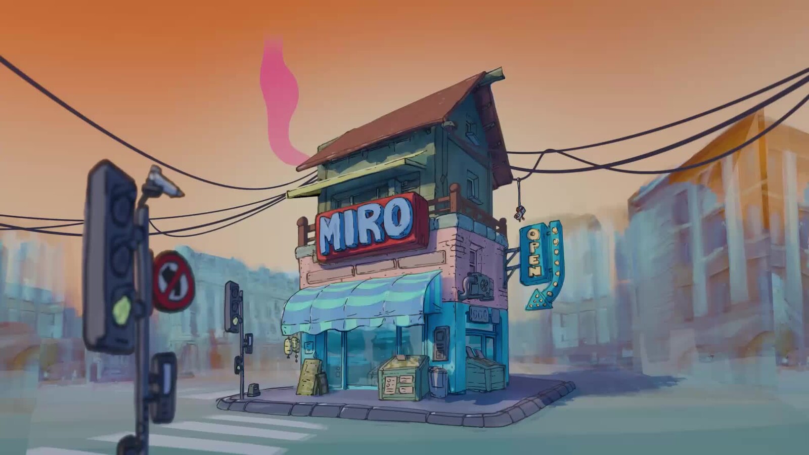 MIRO storefront animation