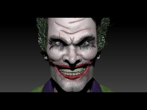 ArtStation - JOKER (WASON) BATMAN TURNTABLE IN ZBRUSH MODEL