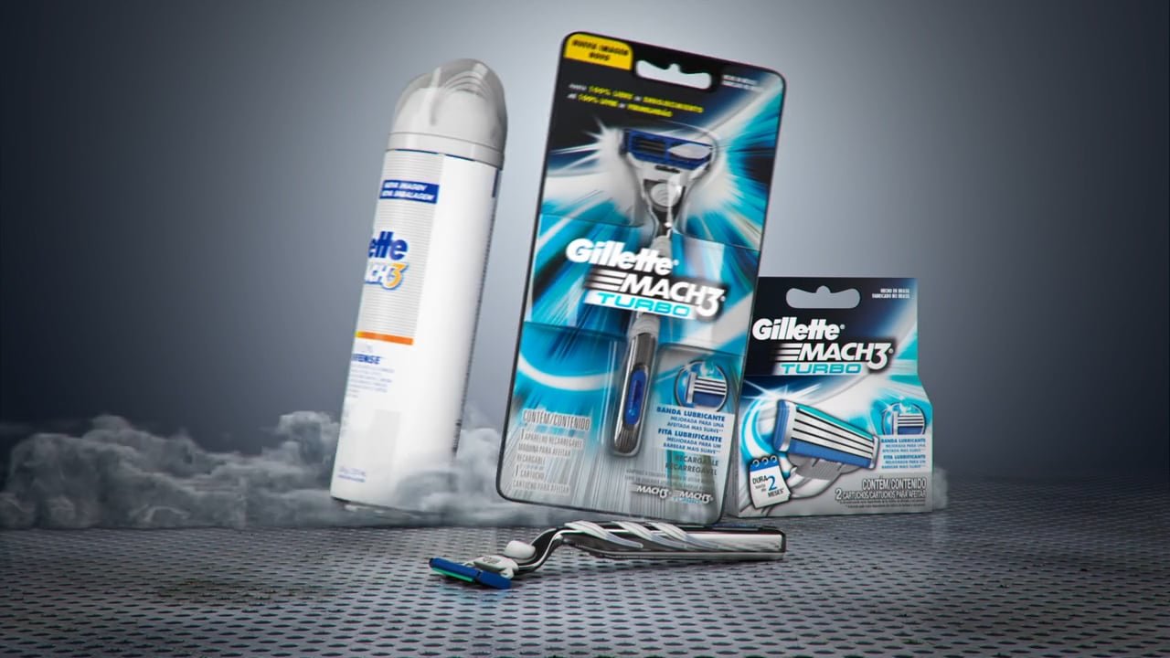 Gillette mach3 бальзам после бритья hydrating увлажняющий