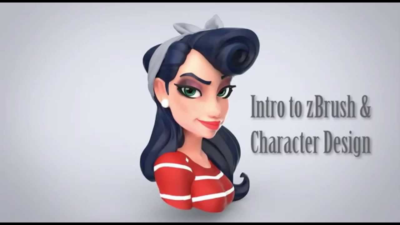 intro to zbrush and character design by matt thorup