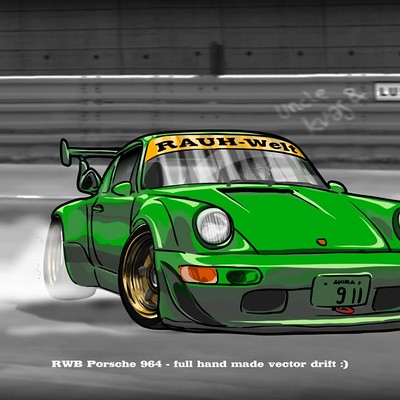 Akira Nakai-Boneco San por 1:18 Autoart Porsche Rsf 964 993