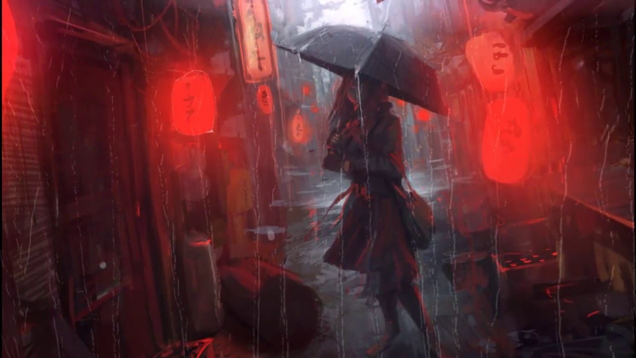 ArtStation - Rain center ( animation )