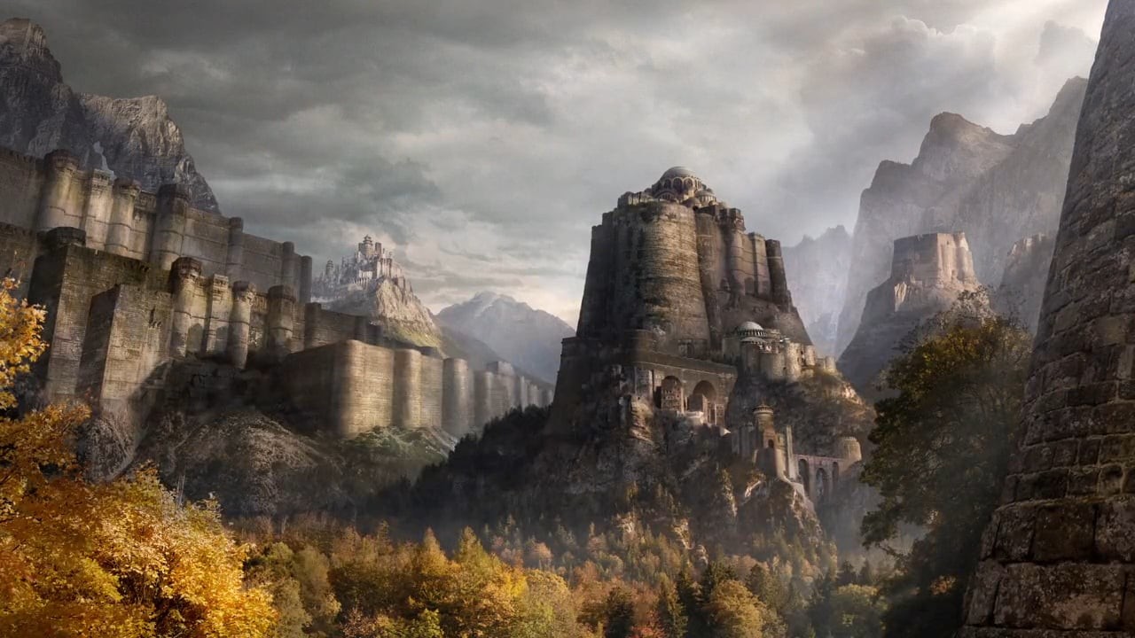 ArtStation - Ancient Walled Kingdom ~ Matte Painting (Multiplane ...