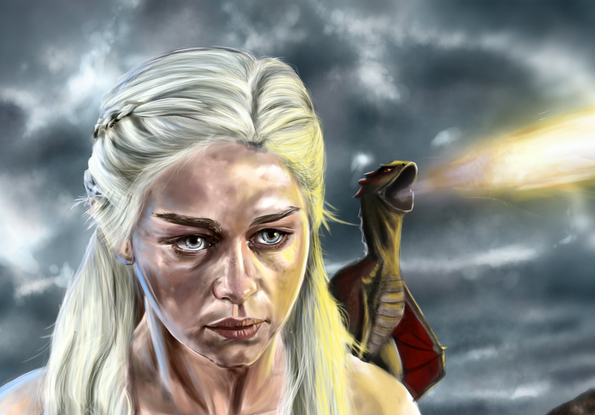 Speed Painting 10: <b>Daenerys</b> Targaryen (Game of Thrones), Julian Celaj.