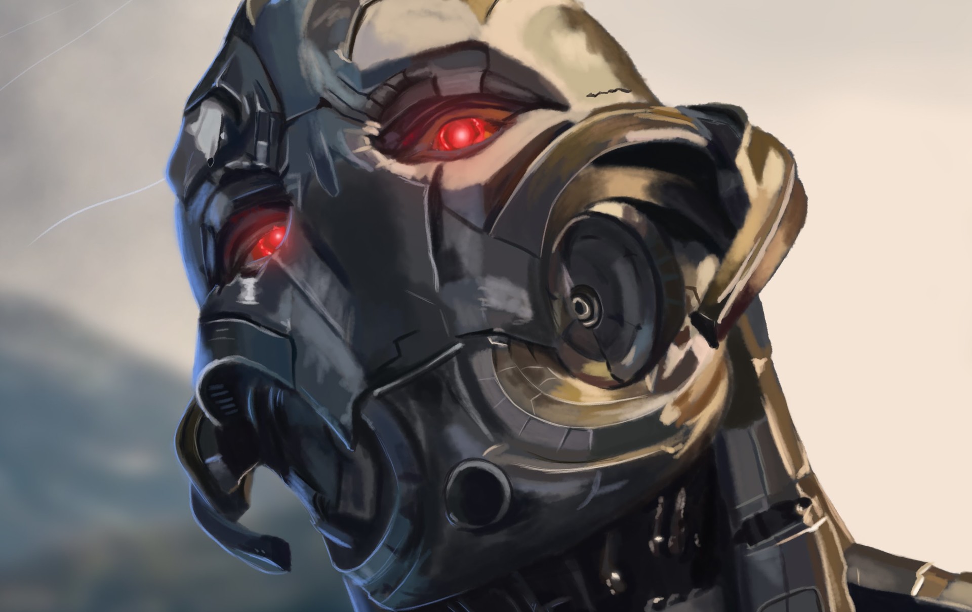 ArtStation - Speed Painting 35: Avengers 2, Age of Ultron