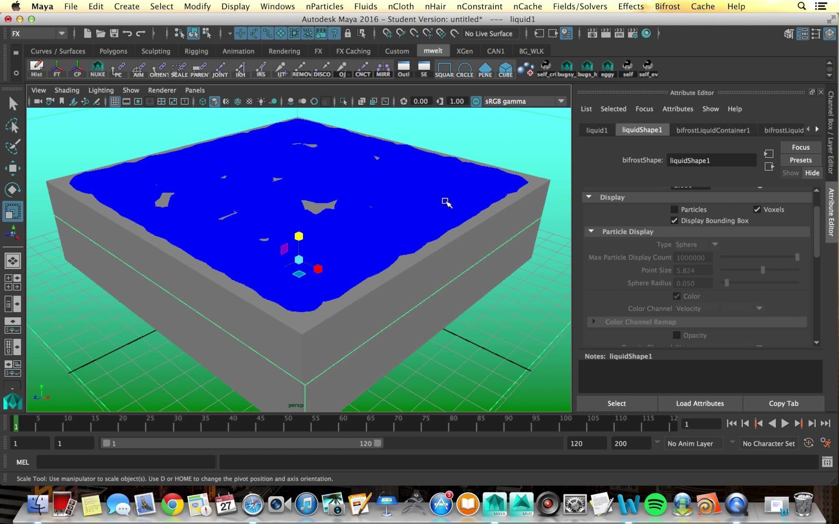 ArtStation Maya Bifrost Liquid Introduction