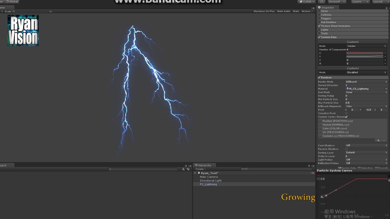 ArtStation - Unity 5.6beta CustomData Lightning