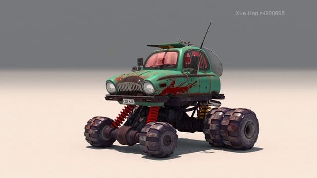 ArtStation - Big Feet Jag 1986