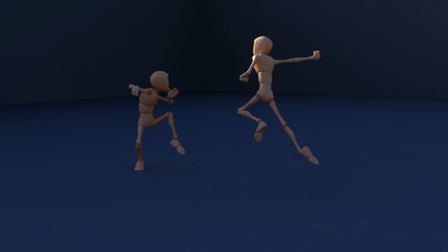 ArtStation - Fight animation