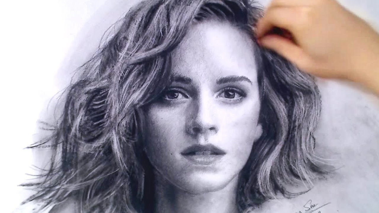 Xiaonan Sun - Emma Watson Portrait