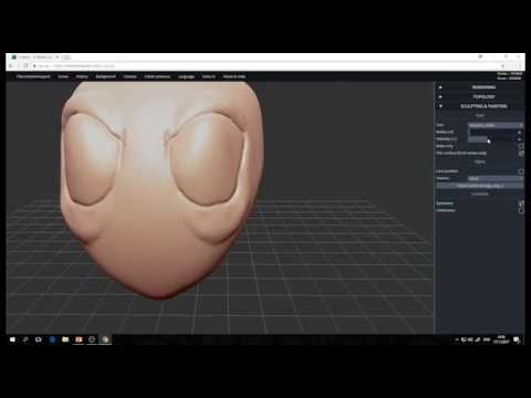 Artstation Final Piece Sculptgl Alien Head Timelapse Blake Newton