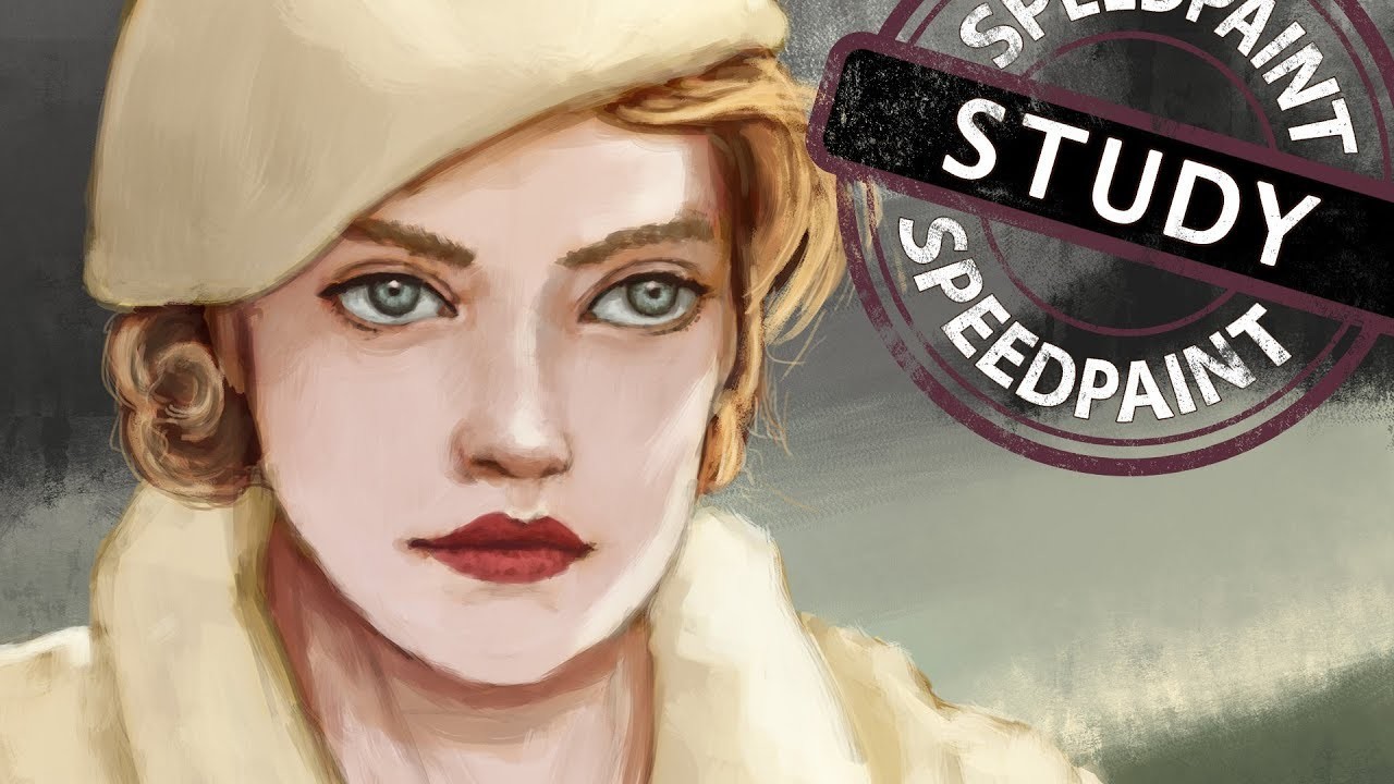 ArtStation Woman in beret