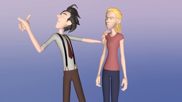 ArtStation - Simple Dialogue Animation