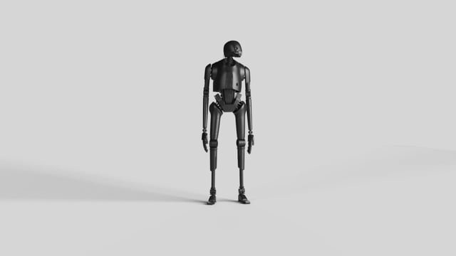 ArtStation - K-2SO Model WIP