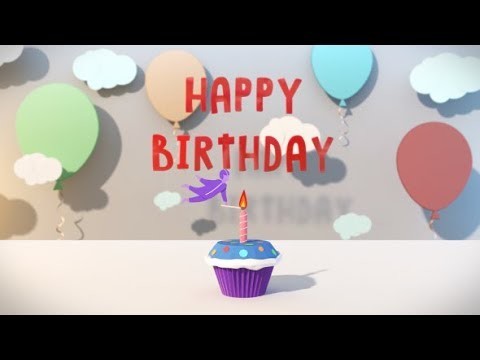 ArtStation - Happy Birthday Cake