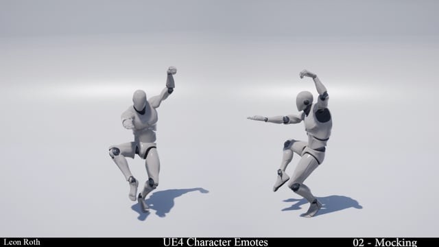 ArtStation - Unreal Engine 4 - Character Emote Showcase