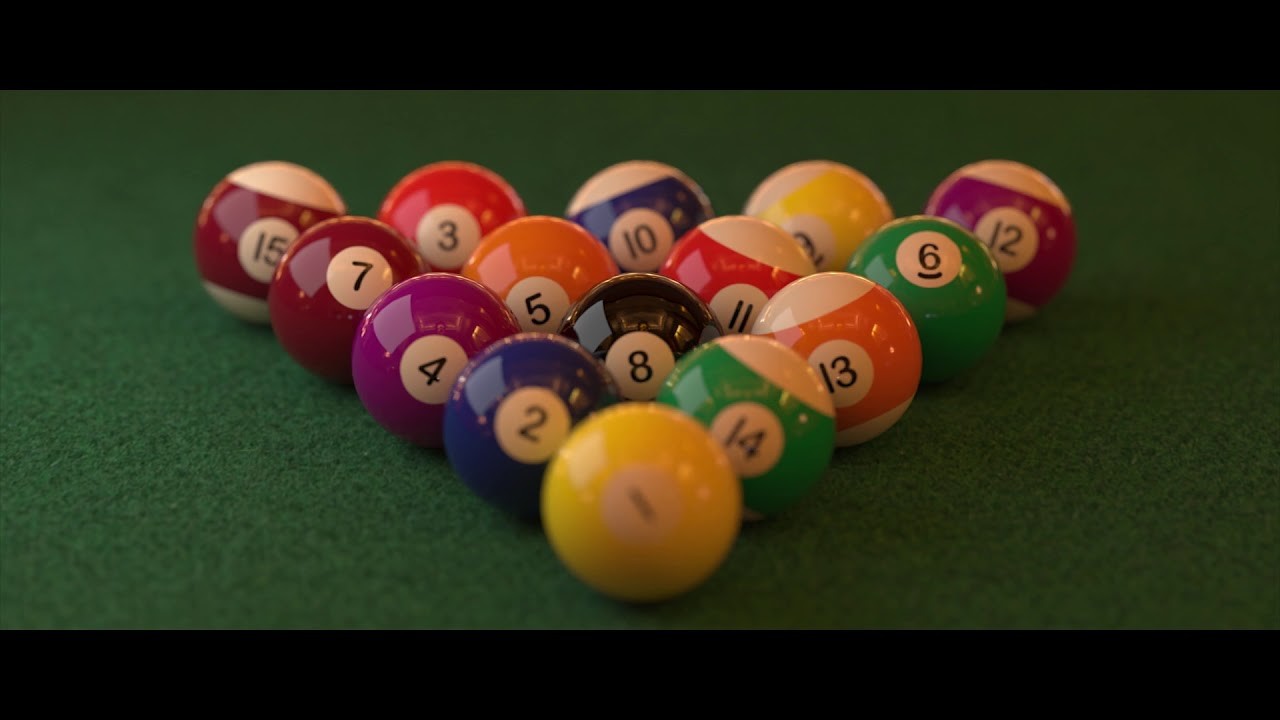 Best realistic render in Cinema 4D - Pool Table Scene