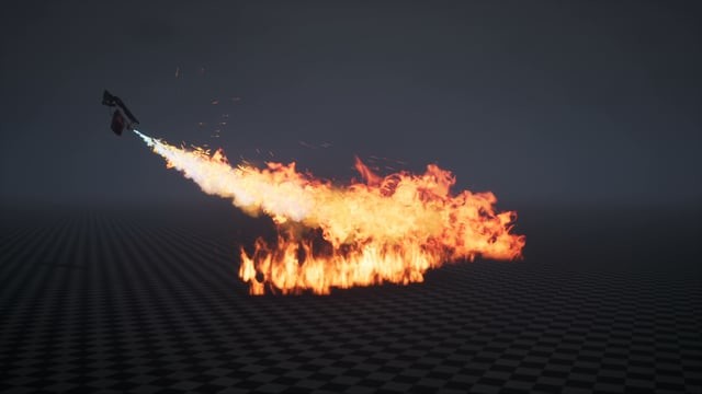 Artstation - Flamethrower Ue4