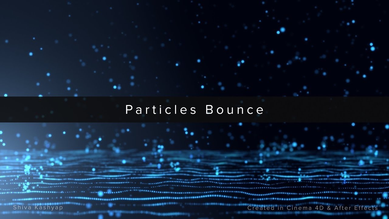 adobe after effects bouncing particle download